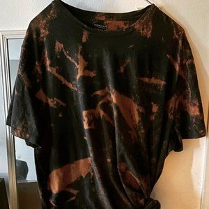 Acid Wash Over sized Tshirt